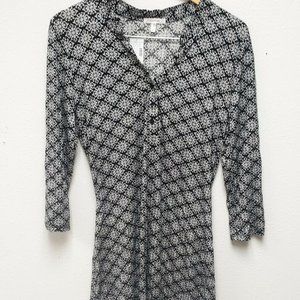 Maurices Damask Print NWT 3/4 Sleeve Large
